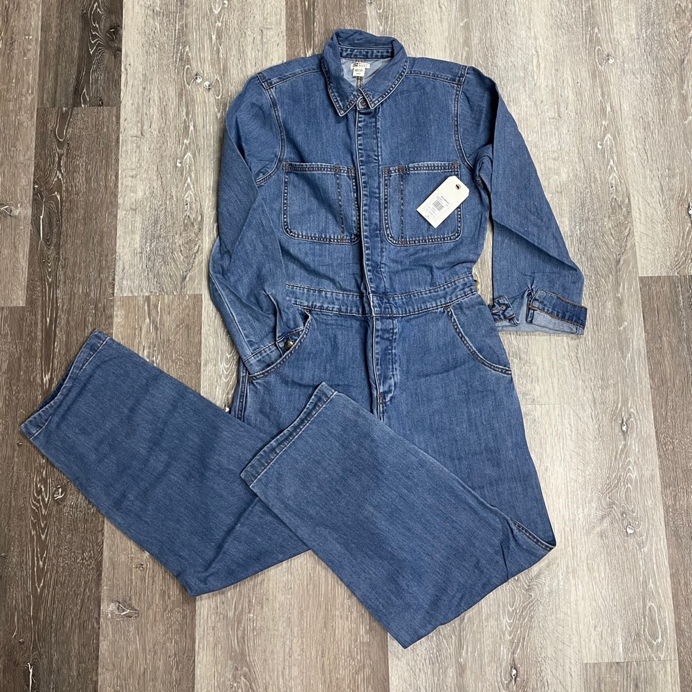 Billabong Endless Days denim jumpsuit, size S. - Picture 7 of 14